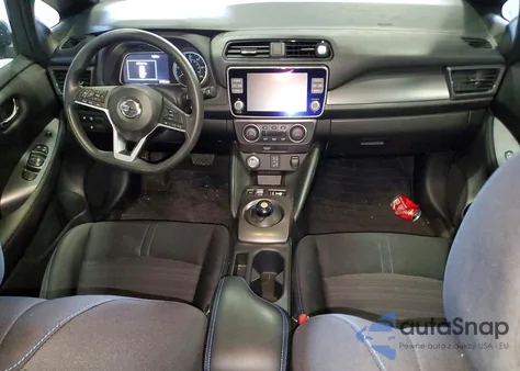 2021 Nissan Leaf S Plus z USA, uszkodzony, nr VIN 1N4BZ1BV3MC554432